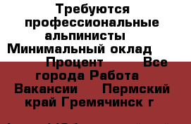 Требуются профессиональные альпинисты. › Минимальный оклад ­ 90 000 › Процент ­ 20 - Все города Работа » Вакансии   . Пермский край,Гремячинск г.